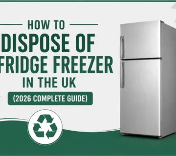 How to dispose of a fridge freezer in the UK with eco-friendly recycling services