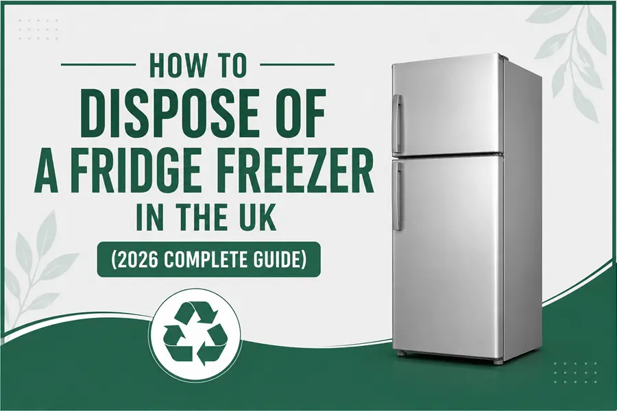 How to dispose of a fridge freezer in the UK with eco-friendly recycling services