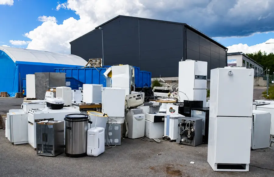 White goods disposal and appliance recycling services in the UK