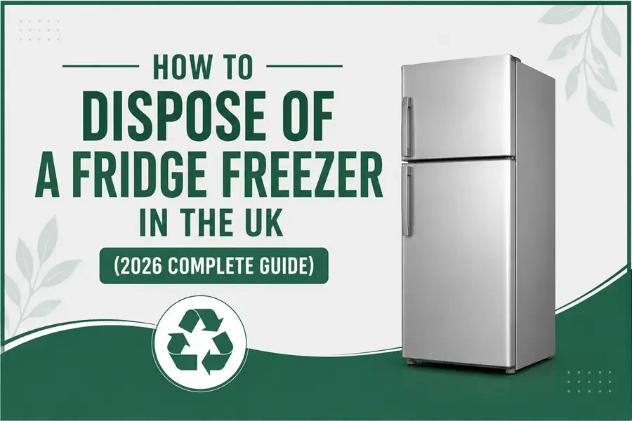 How to dispose of a fridge freezer in the UK with eco-friendly recycling services
