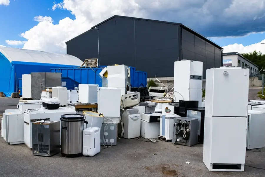White goods disposal and appliance recycling services in the UK